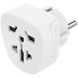 Adaptador de Viagem Hama Uk Us China Itália Suiça-Euro 223456 Online now