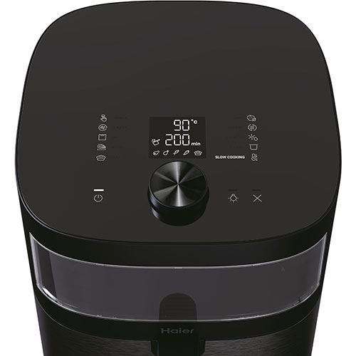 Fritadeira sem Óleo com Janela Haier Airfryer HAF5TWA011 - 7L - Preta For Cheap