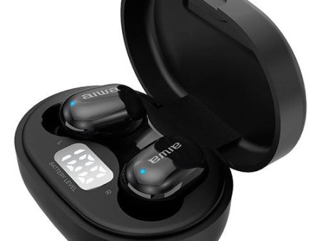 Auriculares Bluetooth True Wireless Aiwa Dot Pods EBTW-150BK - Preto For Sale