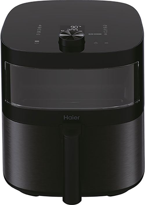 Fritadeira sem Óleo com Janela Haier Airfryer HAF5TWA011 - 7L - Preta For Cheap