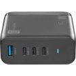 Carregador Cellularline Casa Multipower 1x USB-A + 3x USB-C 150W Preto For Cheap