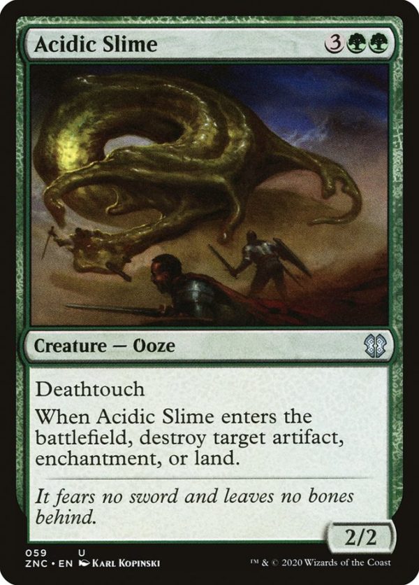 Acidic Slime [Zendikar Rising Commander] Online