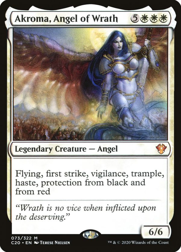 Akroma, Angel of Wrath [Commander 2020] For Cheap