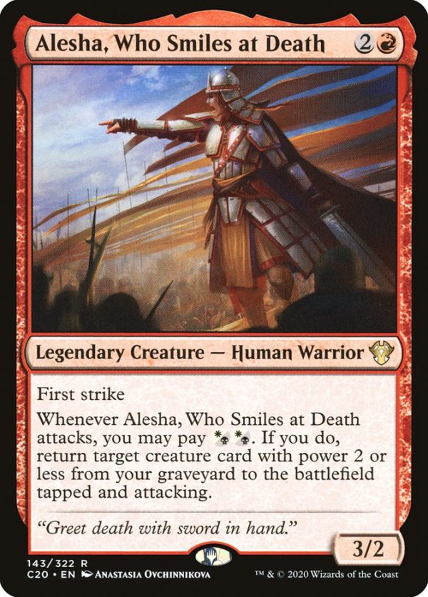 Alesha, Who Smiles at Death [Commander 2020] Fashion