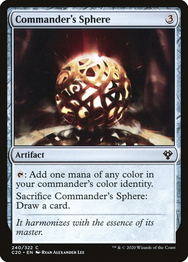 Commander s Sphere [Commander 2020] Hot on Sale