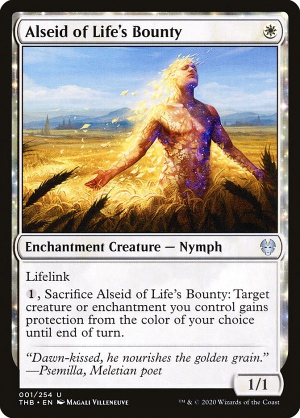 Alseid of Life s Bounty [Theros Beyond Death] Online now