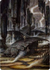 Grimclimb Pathway Art Card [Zendikar Rising Art Series] For Sale