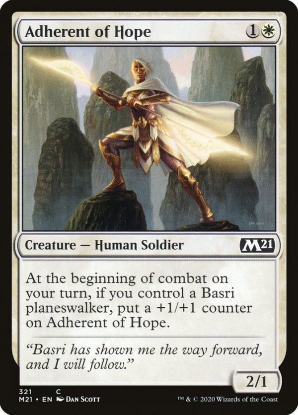 Adherent of Hope [Core Set 2021] For Cheap