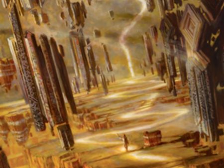 Brightclimb Pathway Art Card (Gold-Stamped Signature) [Zendikar Rising Art Series] Supply