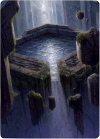 Morphic Pool Art Card [Zendikar Rising Art Series] Online