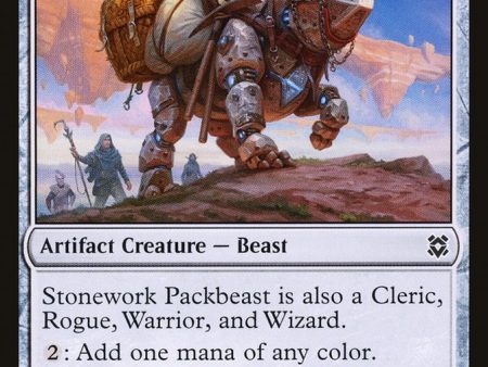 Stonework Packbeast [Zendikar Rising] Online now