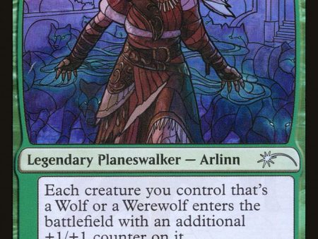 Arlinn, Voice of the Pack (Stained Glass) [Secret Lair Drop Promos] Fashion